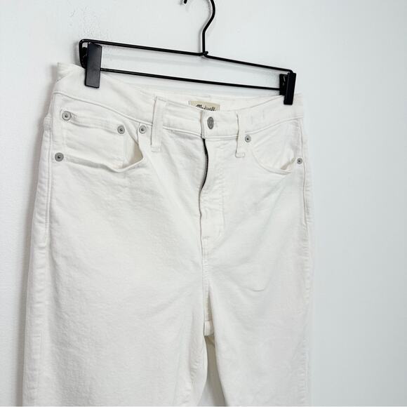 Madewell The Perfect Vintage Jean Tile White High Rise Size 29 preppy - Picture 4 of 11